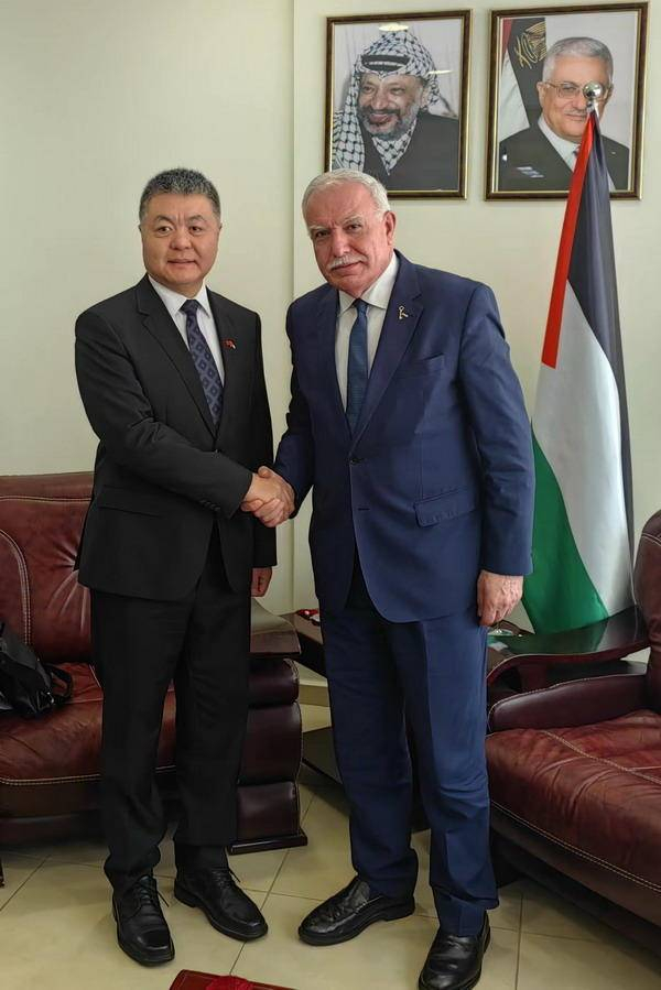 外交部大使王克俭访问巴勒斯坦|大使|王克俭|巴勒斯坦_新浪新闻