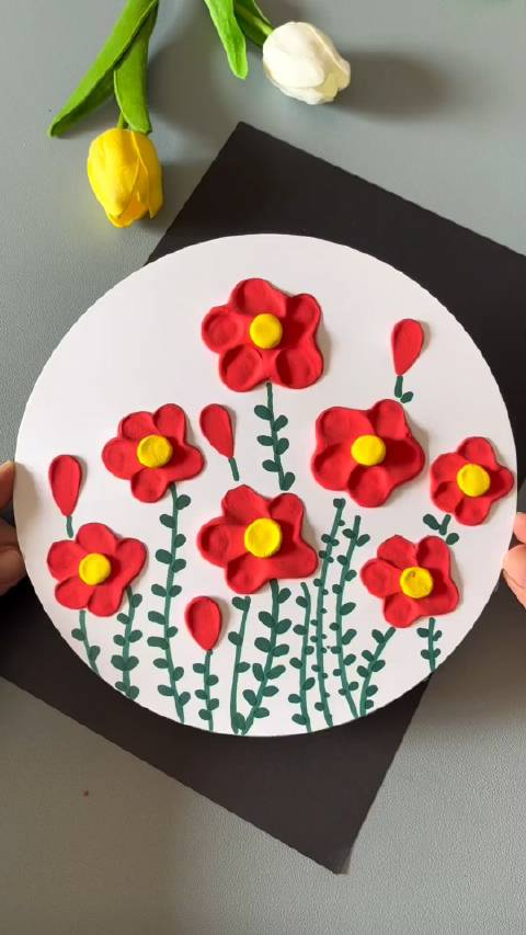 幼儿园小朋友可以做出的粘土画画_手机新浪网