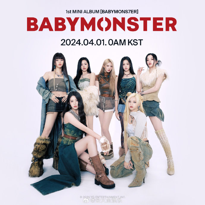 babymonster迷你一辑预告照|预告_新浪新闻