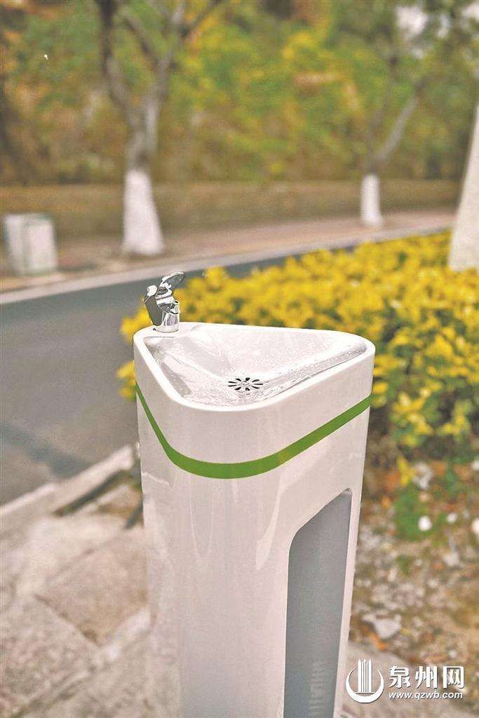 泉州市区城东,东海片区40个公交站台免费直饮水点正式投用