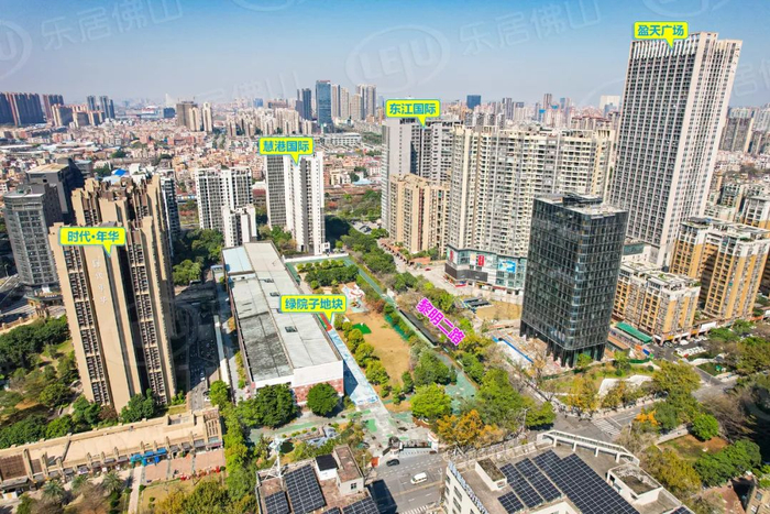 航拍实探天价幼儿园变宅地城南腾出超级靓地湾华双地铁旁