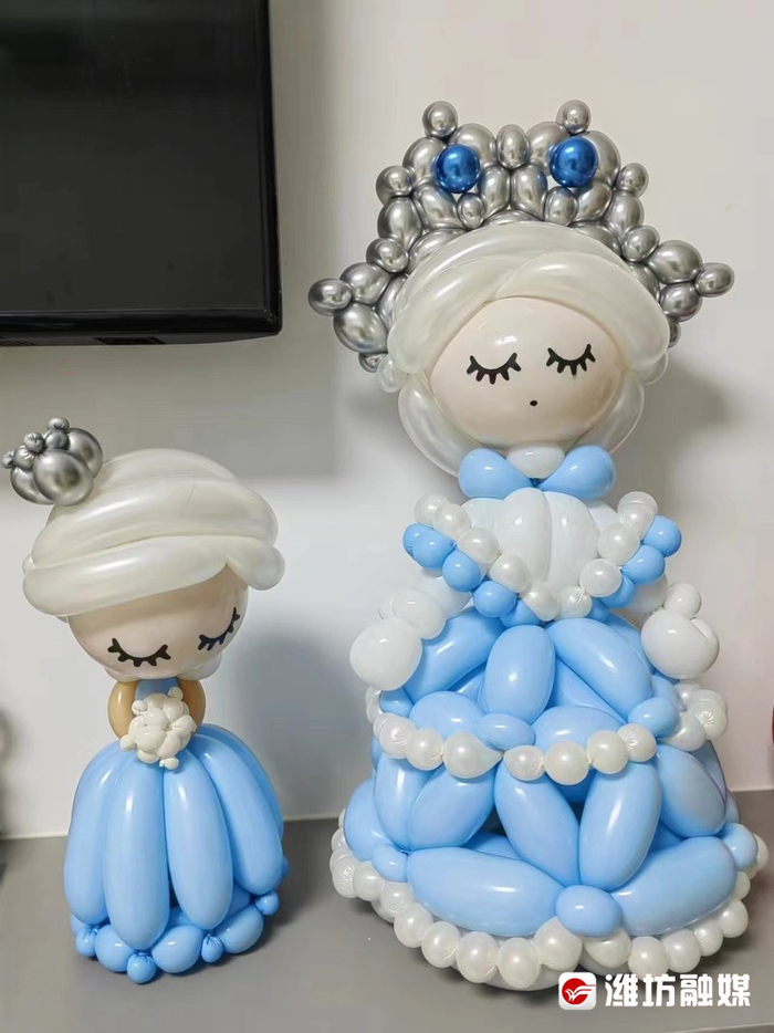 瞧~小气球玩出大花样|气球|曹淑娟|造型_新浪新闻
