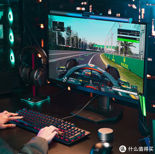 hkc mg27q采用lgd nano ips原厂面板,27英寸的大小,不论办公还是游戏