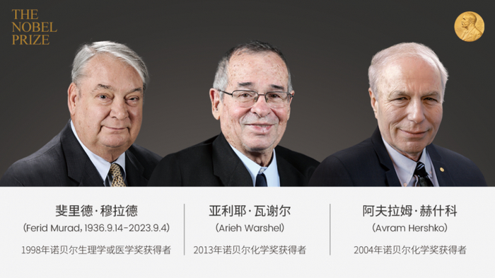 亚利耶61瓦谢尔为2013年"诺贝尔化学奖"获得
