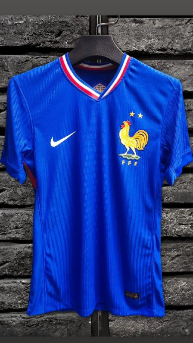 2024欧洲杯法国队主客场球衣实物@nike 鸡很大|欧洲杯|主客场球衣