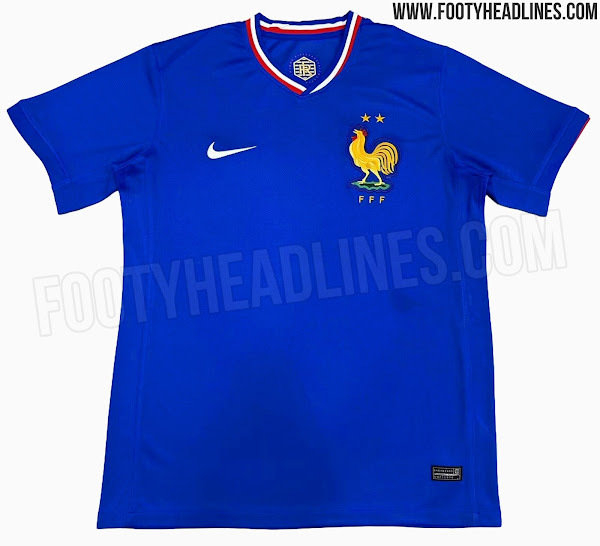 2024欧洲杯法国队主客场球衣实物@nike 鸡很大|欧洲杯|主客场球衣