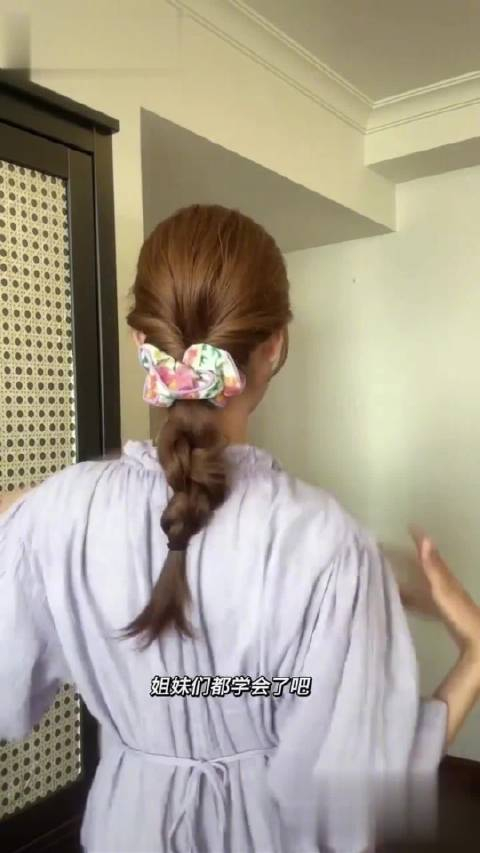 超简单快速马尾辫发型不会编辫子的姐妹看过来青春洋溢少女感