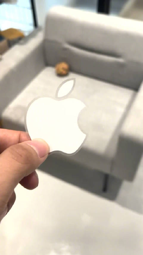 你有苹果贴纸么