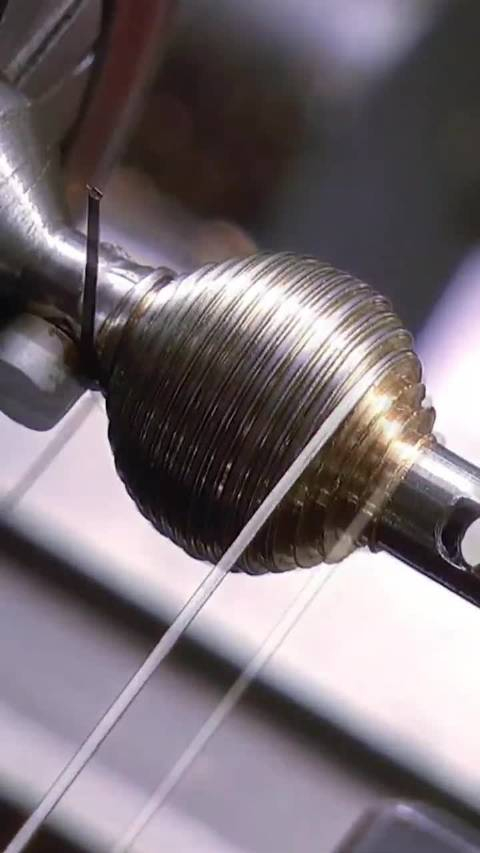 手工制作球形游丝