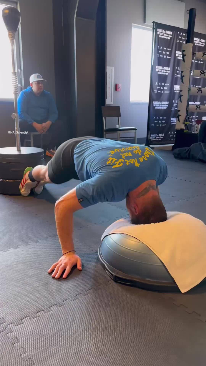 红王卡内罗阿瓦雷兹caneloalvarez今日份颈部训练vlog