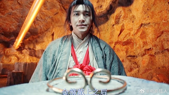 至尊宝到最后才领悟对紫霞的爱,却以戴上了金箍