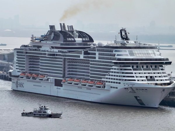 中国邮轮市场快速复苏 亚洲旗舰"地中海荣耀"号开启中国首航|旗舰