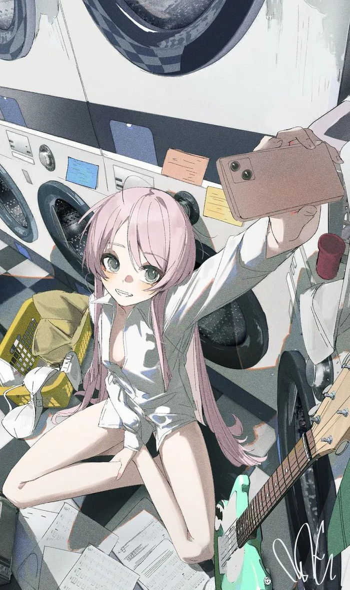 今天的主题是《bang dream! its mygo!》中的千早爱音.