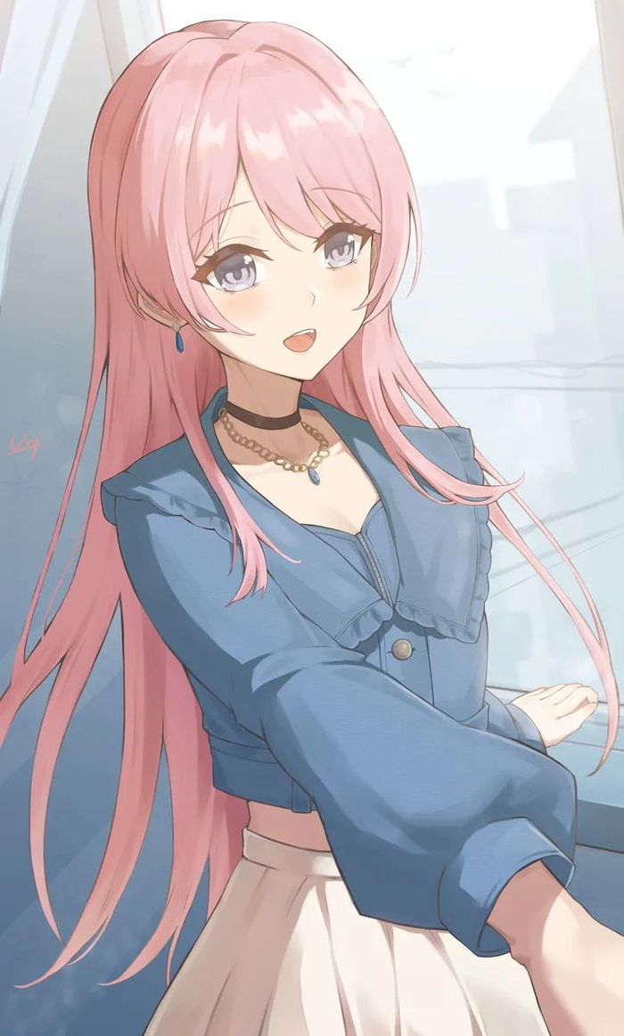 今天的主题是《bang dream! its mygo!》中的千早爱音.