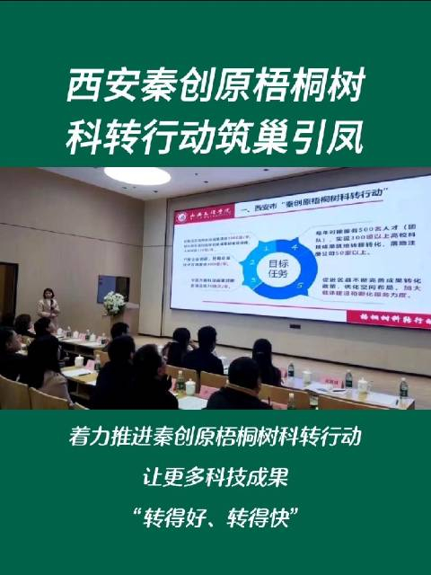 西安秦创原梧桐树科转行动筑巢引凤
