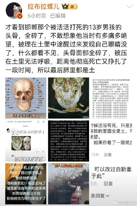 央视辟谣被打粉碎的头骨