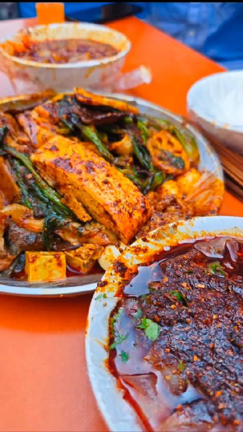 天水麻辣烫🔥出圈了,成县麻辣烫的味道咋样?(摄制:)