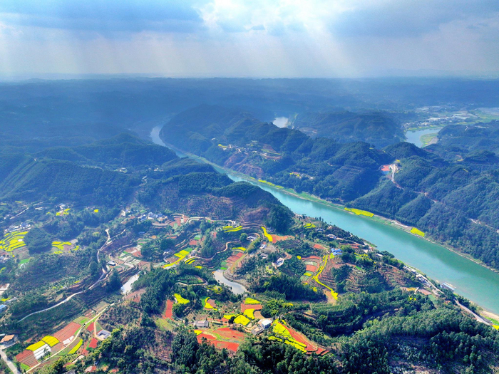 平羌小三峡春色美|乐山市|眉山市|四川省_新浪新闻