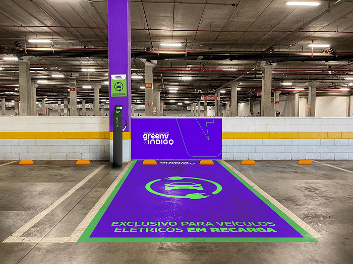 巴西充电桩。图源：Mobilidade