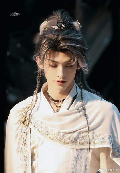 常华森狐妖小红娘王权篇异域少年造型路透图,很适合古装呀|狐妖小红娘