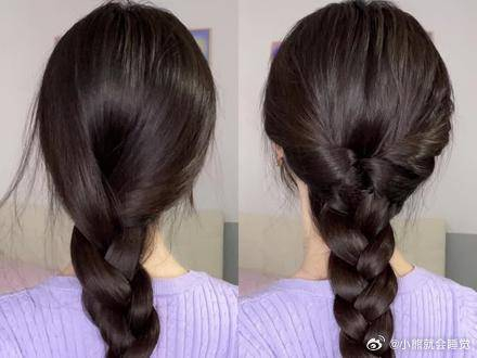 温柔简单不易松散的麻花辫