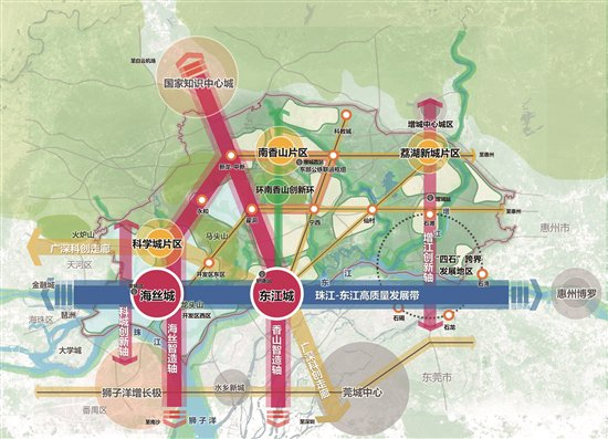 建设"现代活力核",打造"三座特色城"…|规划|广州市|广州东部中心总体