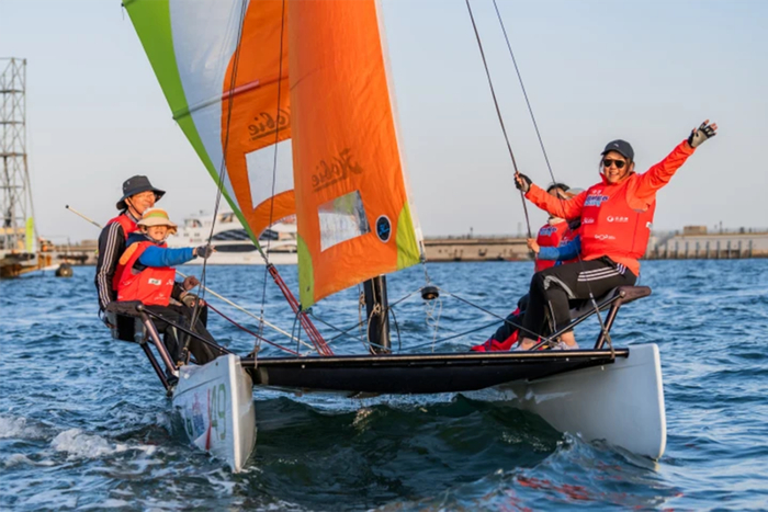 2023年5月1日，2023年中国家庭帆船赛秦皇岛西港开埠地站比赛在秦皇岛国际旅游港拉开序幕。