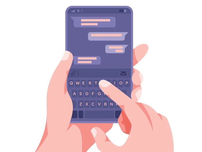 电脑打字VS手机打字丨图源：图虫创意