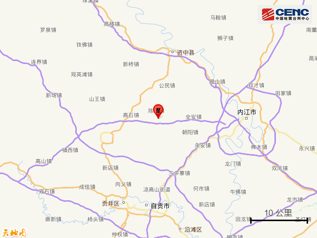 3级地震|资中县|内江市|地震_新浪新闻