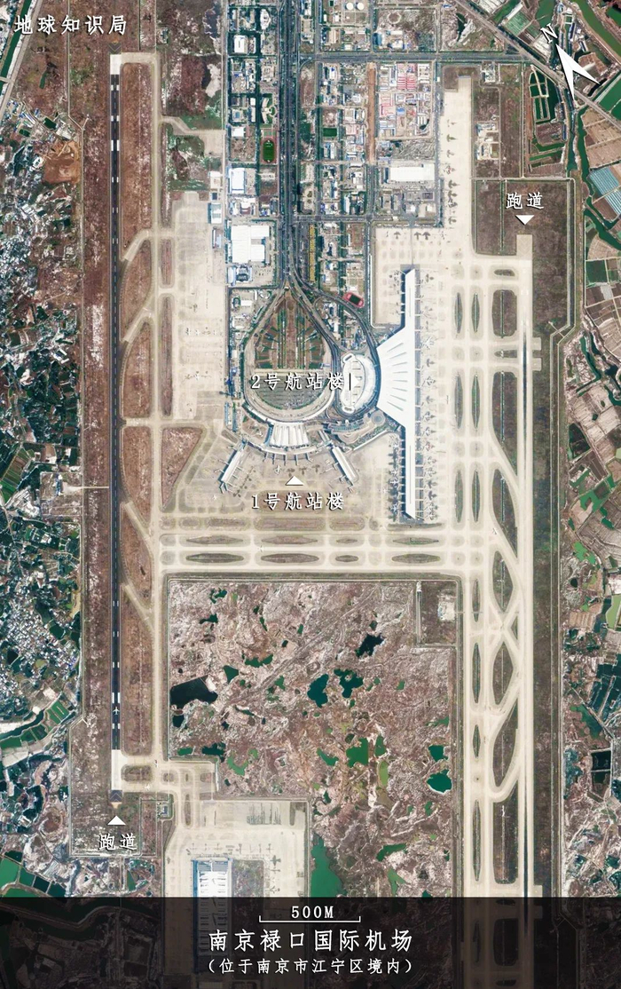 earth)▼属双跑道4f级大型国际空港其中最大的就是南京禄口国际机场了