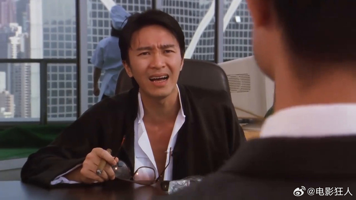 食神小伙介绍自己产品,星爷却脏口连篇,丝毫不给达叔面子