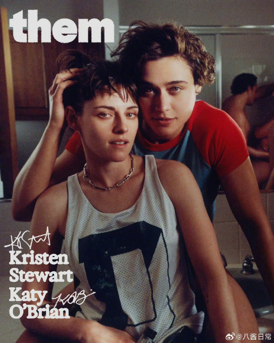 a24女同电影《血爱成河》主演kristen stewart和katy obrian《them》
