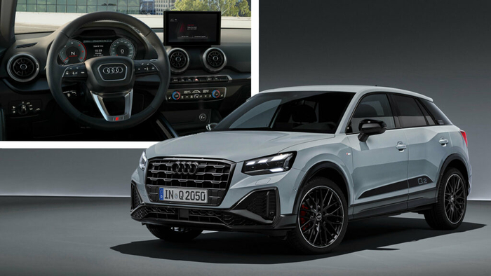 新款奥迪q2sq2官图发布搭载虚拟座舱88英寸中央触屏