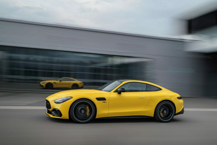 梅赛德斯-amg gt 43 跑车发布:换装四缸引擎,4.
