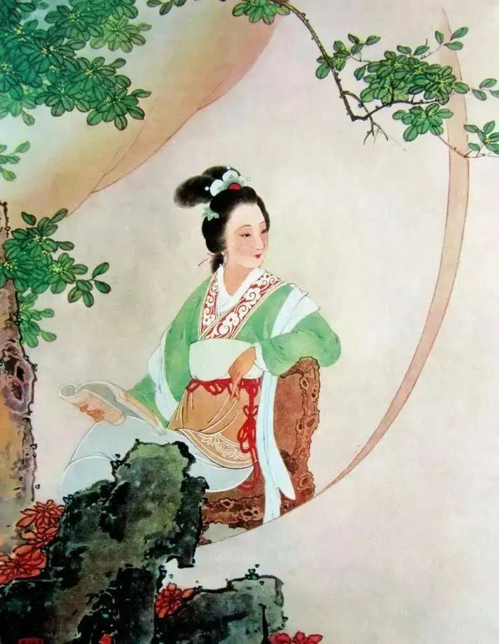 了两位"总领群花之神",一位是佛教的迦叶尊者,因其曾在释迦牟尼面前