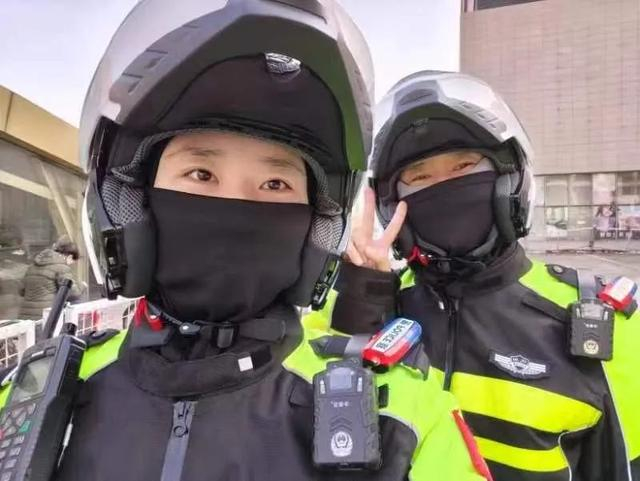 12分钟车动了心也动了沈阳女骑警真飒