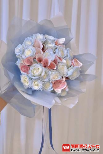 警惕新骗局!定做现金花束可能涉及洗钱,已有人中招|骗局|花束|花店_新