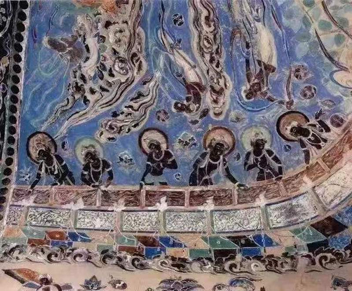 从穹顶画到藻井画以异域西域和敦煌石窟为文明比较