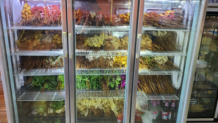 放菜的冰箱丨拍摄  呲呲