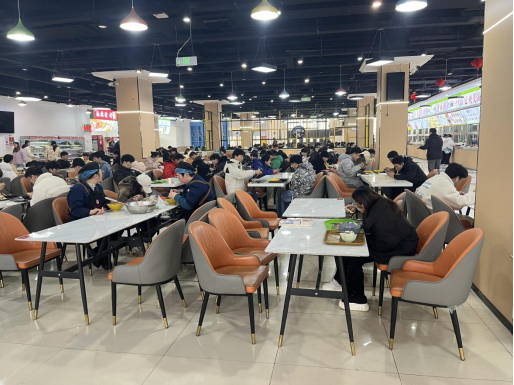 "寻找齐鲁最美食堂"候选单位|华北理工大学菊园一层食堂|食堂_新浪