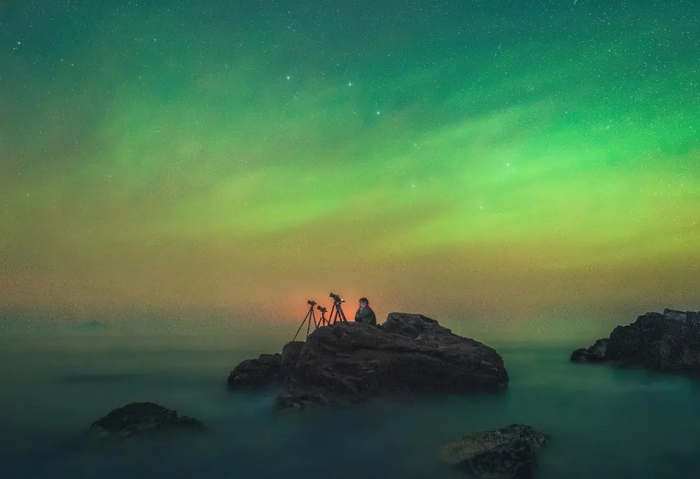 星影| 解把飞花蒙日月,不知天地有清霜|星云|猎户座|赤道仪_新浪新闻