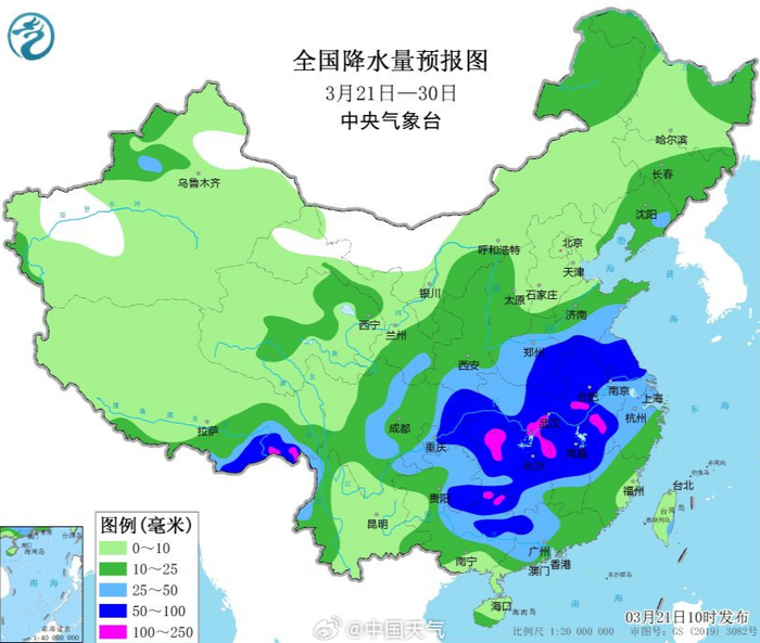 西北地区东南部,黄淮南部,江淮,江汉,此次降水过程影响范围广大范围较