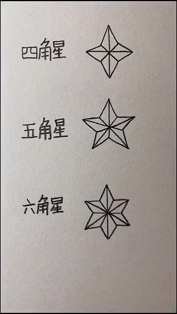 不一样的三种星星画法,这个必须收藏!__财经头条