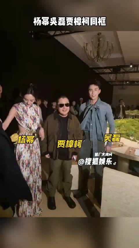 ampquot杨幂吴磊贾樟柯同框粉丝期待三位合作ampquot