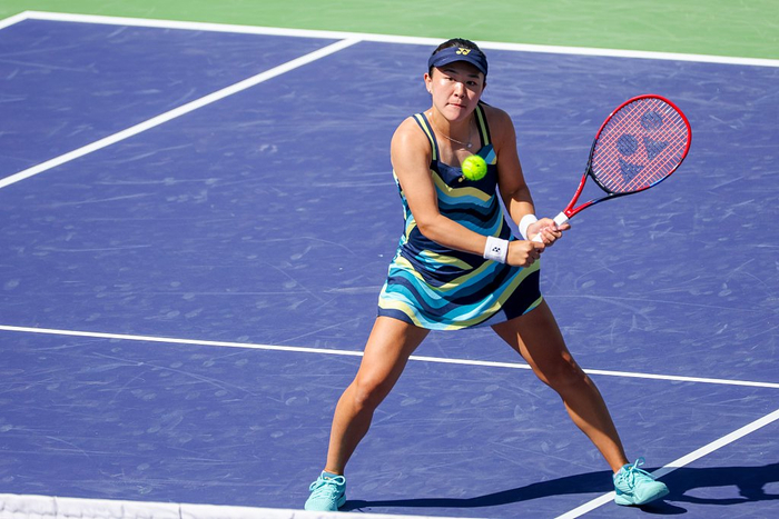 朱琳将在第二轮比赛对阵5号种子佩古拉。