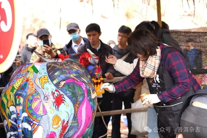 普洱江城牛饮三江象往生活