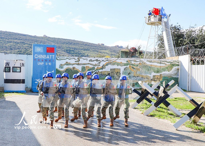 中国第22批赴黎巴嫩维和多功能工兵分队开展防卫演练|工兵|分队