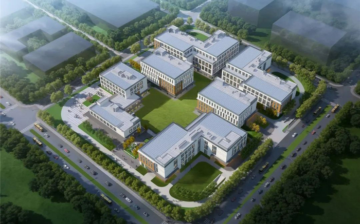 项目效果图（鸟瞰图）。图/