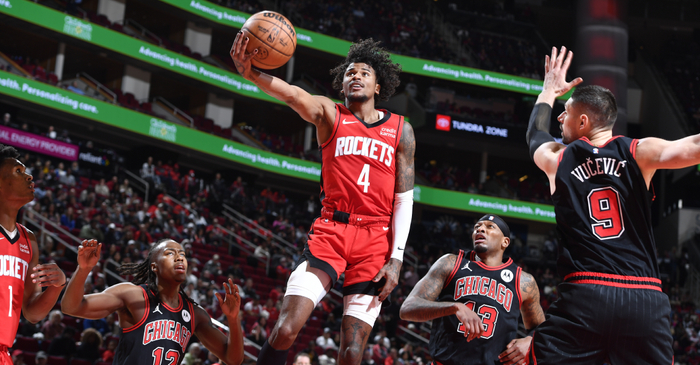 杰伦-格林本场屡屡上演劲爆扣篮,第三节狄龙与德罗赞爆发冲突,双双