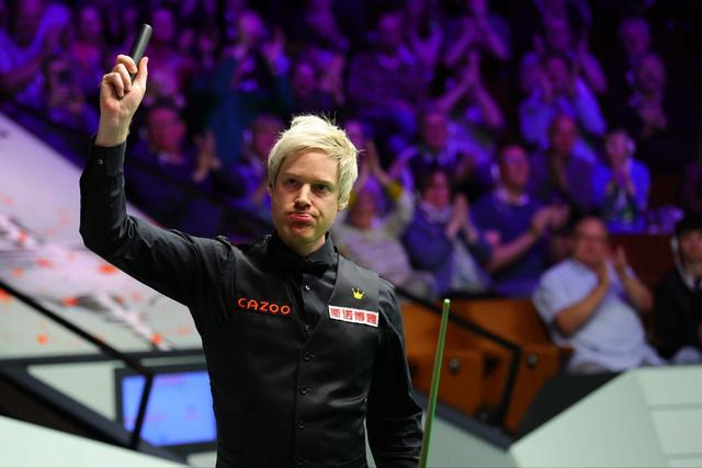 斯诺克公开赛4强诞生:世界冠军大获全胜,罗伯逊迎战丁俊晖|罗伯逊